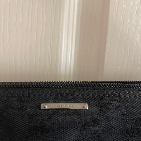 Gucci Web Canvas Boat Baguette - Picture 3 of 15